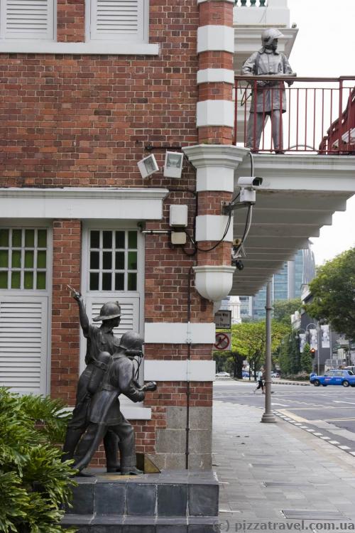 Old fire station on Hill street